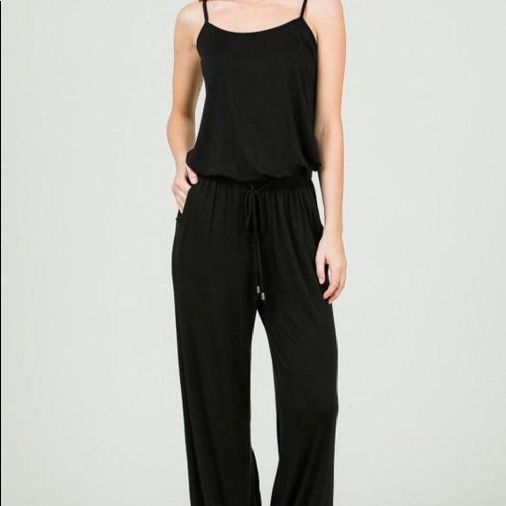 Black jumpsuit